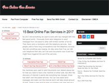 Tablet Screenshot of freeonlinefaxservice.org